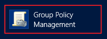Icone do Gerenciamento de Política de Grupo