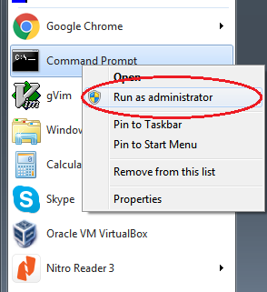 Como abrir o prompt de comando em modo administrador no Windows